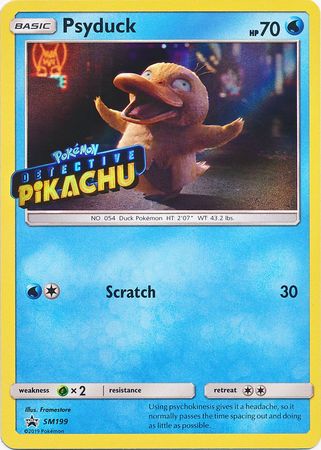 Psyduck Detective (SM199) (Pikachu Stamped) [Sun & Moon: Black Star Promos] | Total Play