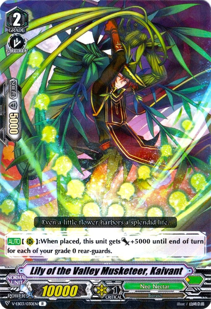 Lily of the Valley Musketeer, Kaivant (V-EB03/030EN) [ULTRARARE MIRACLE COLLECTION] | Total Play