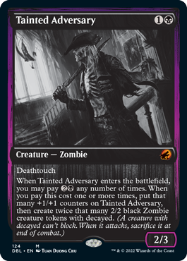 Tainted Adversary [Innistrad: Double Feature] | Total Play