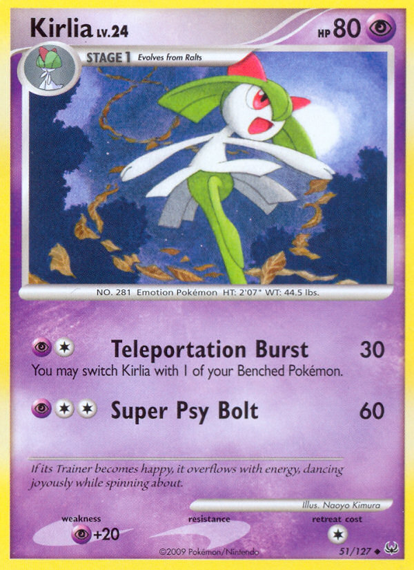 Kirlia (51/127) [Platinum: Base Set] | Total Play