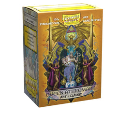 Dragon Shield: Standard 100ct Brushed Art Sleeves - Queen Athromark (Classic) | Total Play