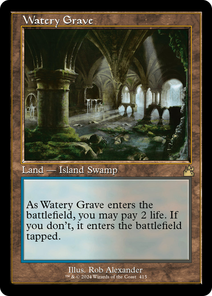 Watery Grave (Retro) [Ravnica Remastered] | Total Play