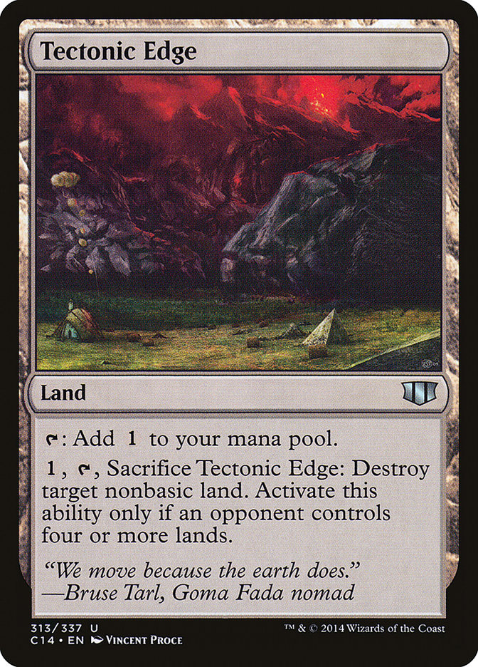 Tectonic Edge [Commander 2014] | Total Play