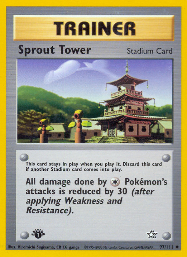 Sprout Tower (97/111) [Neo Genesis 1st Edition] | Total Play
