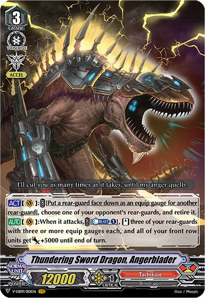 Thundering Sword Dragon, Angerblader (V-EB09/001EN) [The Raging Tactics] | Total Play