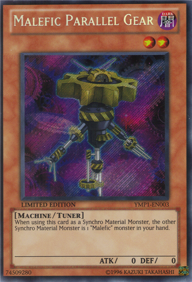 Malefic Parallel Gear [YMP1-EN003] Secret Rare | Total Play