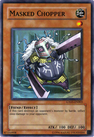 Masked Chopper [GX03-EN003] Super Rare | Total Play