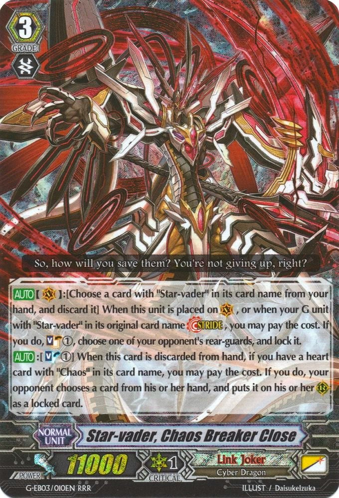 Star-vader, Chaos Breaker Close (G-EB03/010EN) [The GALAXY STAR GATE] | Total Play