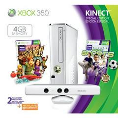 Xbox 360 Slim Console 4GB White Kinect Bundle - Xbox 360 | Total Play
