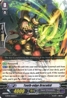 Tooth-edge Dracokid (G-BT07/102EN) [Glorious Bravery of Radiant Sword] | Total Play