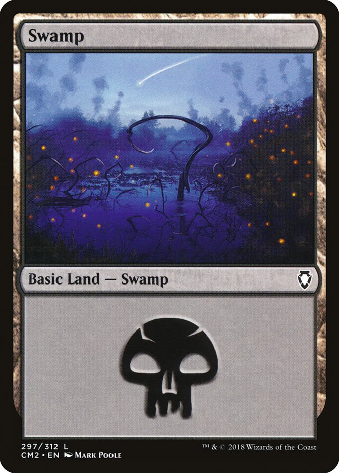 Swamp (297) [Commander Anthology Volume II] | Total Play