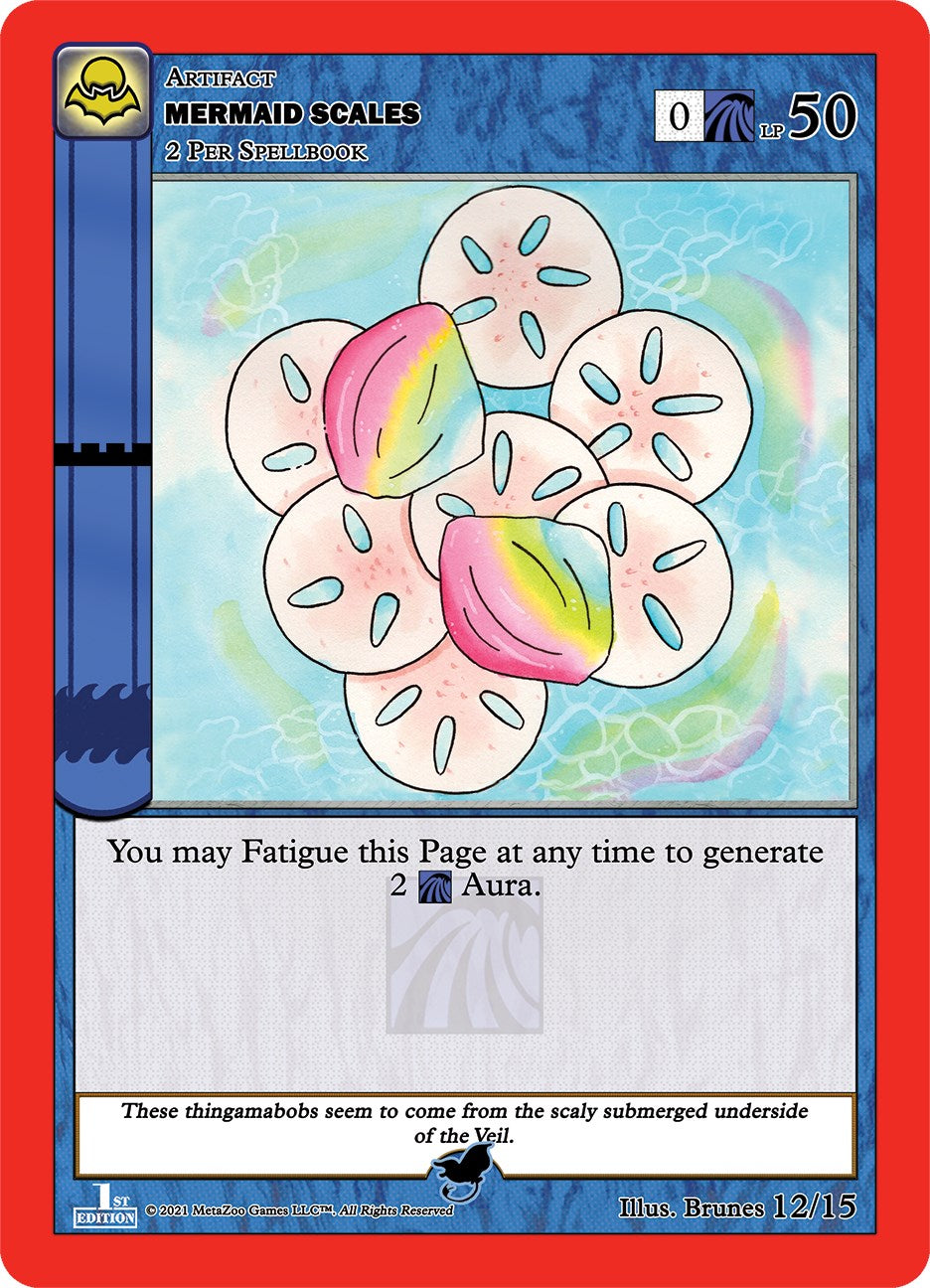 Mermaid Scales [Cryptid Nation: Nightfall First Edition Tribal Theme Decks] | Total Play