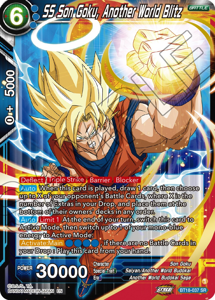 SS Son Goku, Another World Blitz (BT18-037) [Dawn of the Z-Legends] | Total Play