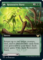 Pestilent Cauldron // Restorative Burst (Extended Art) [Strixhaven: School of Mages] | Total Play