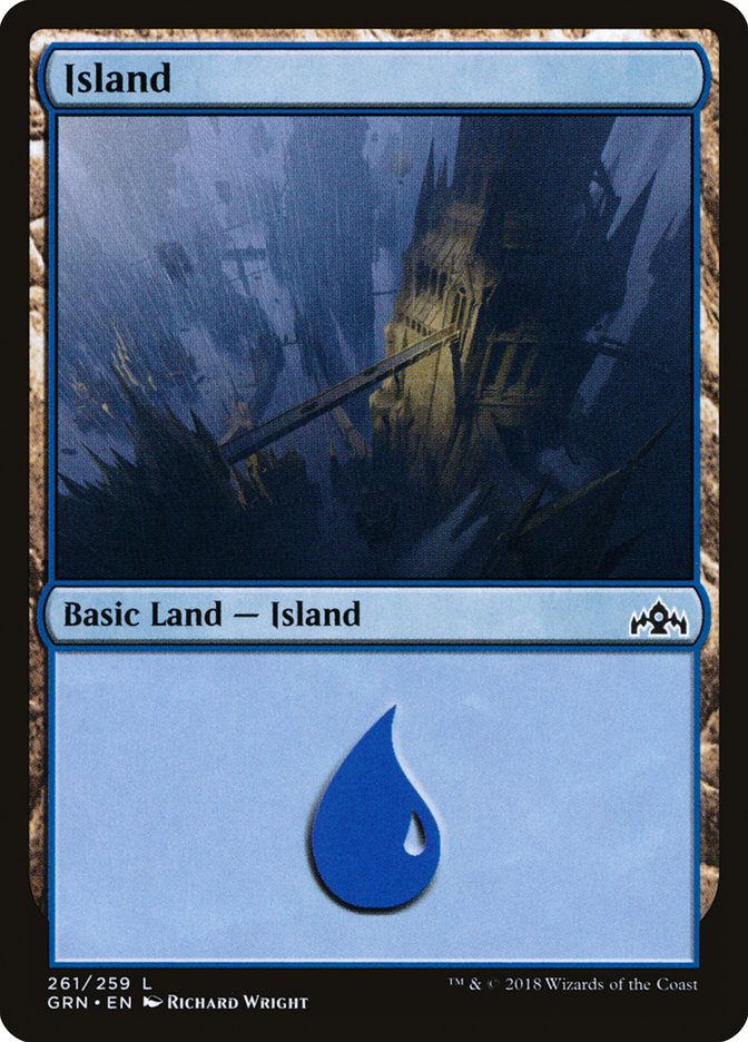 Island (261) [Guilds of Ravnica] | Total Play