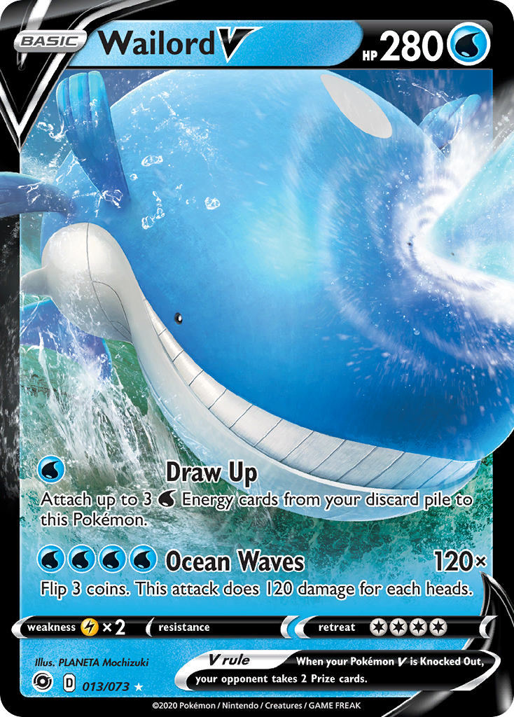 Wailord V (013/073) [Sword & Shield: Champion's Path] | Total Play
