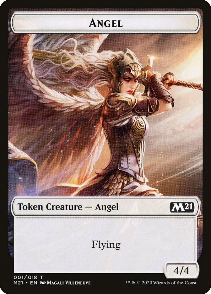 Angel Token [Core Set 2021 Tokens] | Total Play