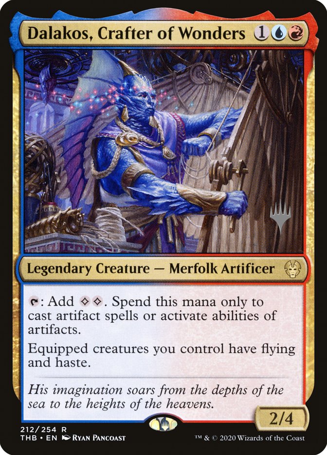 Dalakos, Crafter of Wonders (Promo Pack) [Theros Beyond Death Promos] | Total Play