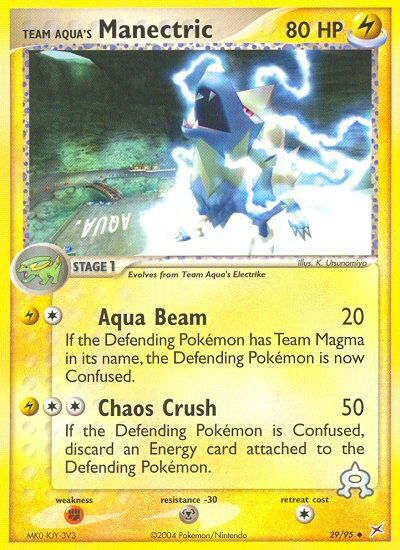 Team Aqua's Manectric (29/95) [EX: Team Magma vs Team Aqua] | Total Play