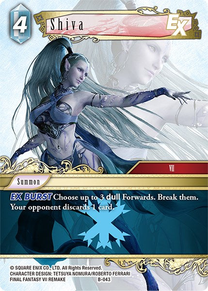 Shiva EX [Boss Deck: Final Fantasy VII] | Total Play