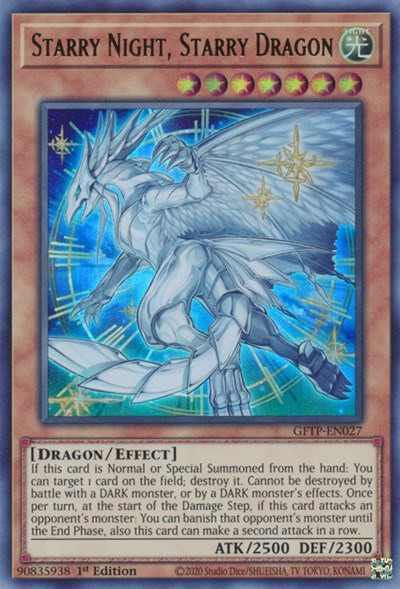 Starry Night, Starry Dragon [GFTP-EN027] Ultra Rare | Total Play