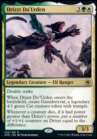 Drizzt Do'Urden (Promo Pack) [Dungeons & Dragons: Adventures in the Forgotten Realms Promos] | Total Play