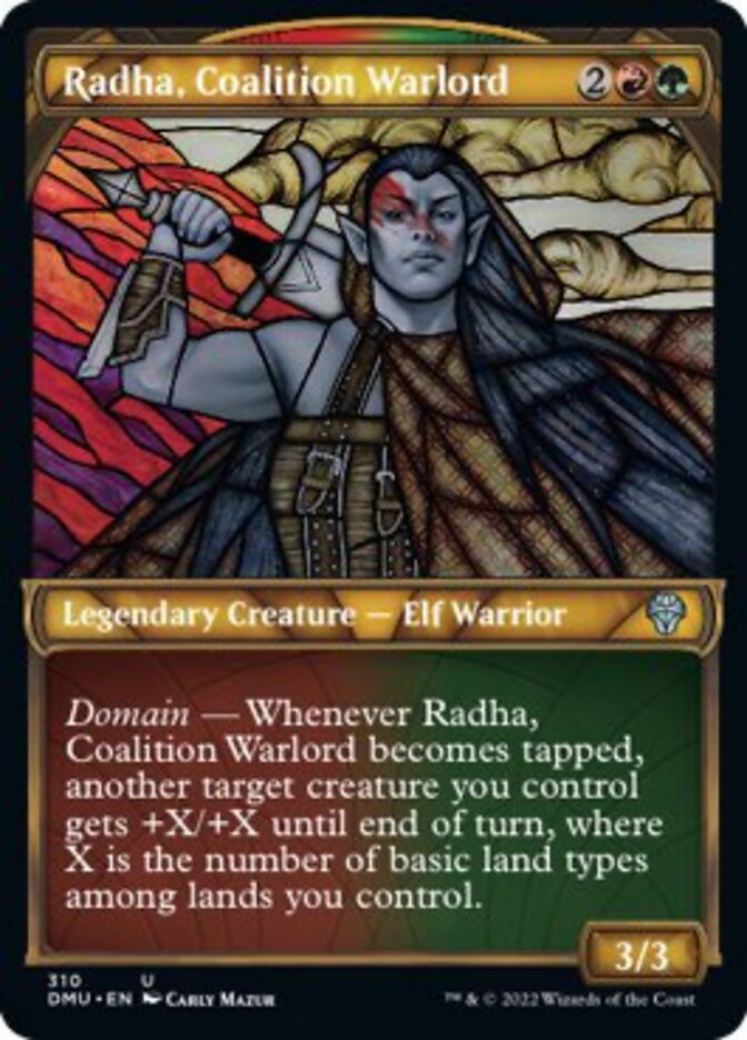 Radha, Coalition Warlord (Showcase) [Dominaria United] | Total Play