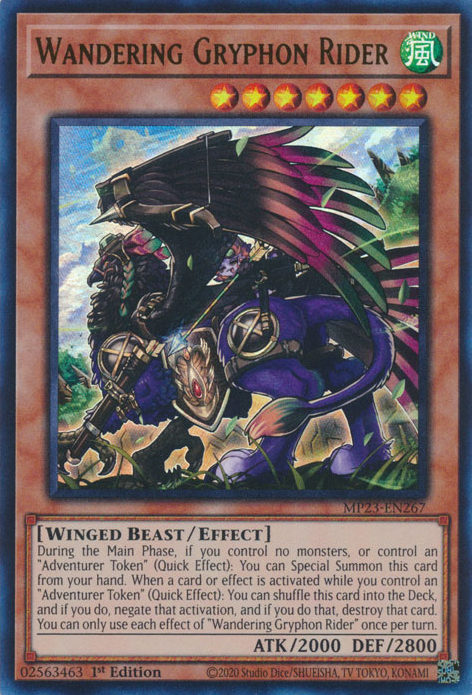Wandering Gryphon Rider [MP23-EN267] Ultra Rare | Total Play