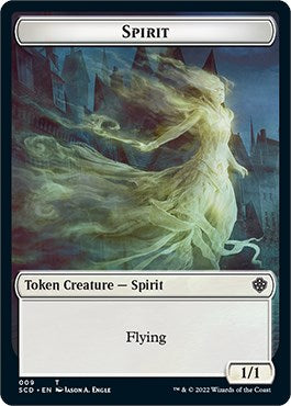 Cat Bird // Spirit Double-Sided Token [Starter Commander Decks] | Total Play