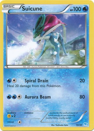 Suicune (14/30) [XY: Trainer Kit 3 - Suicune] | Total Play