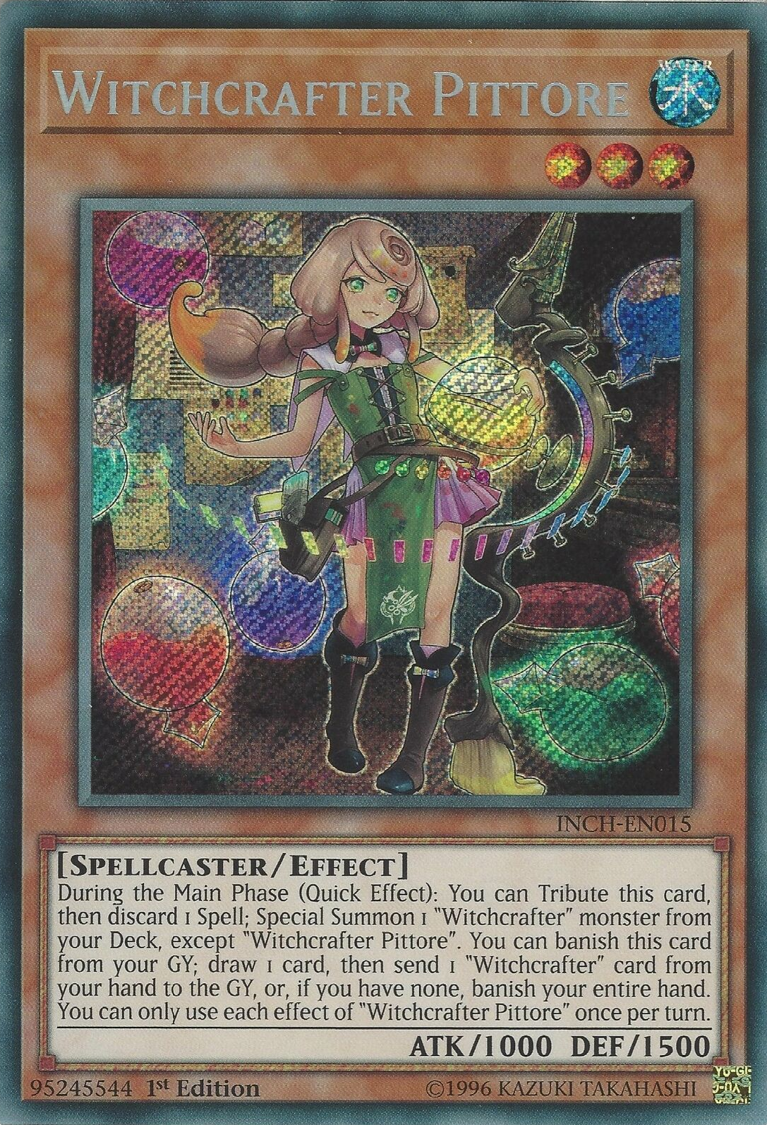 Witchcrafter Pittore [INCH-EN015] Secret Rare | Total Play