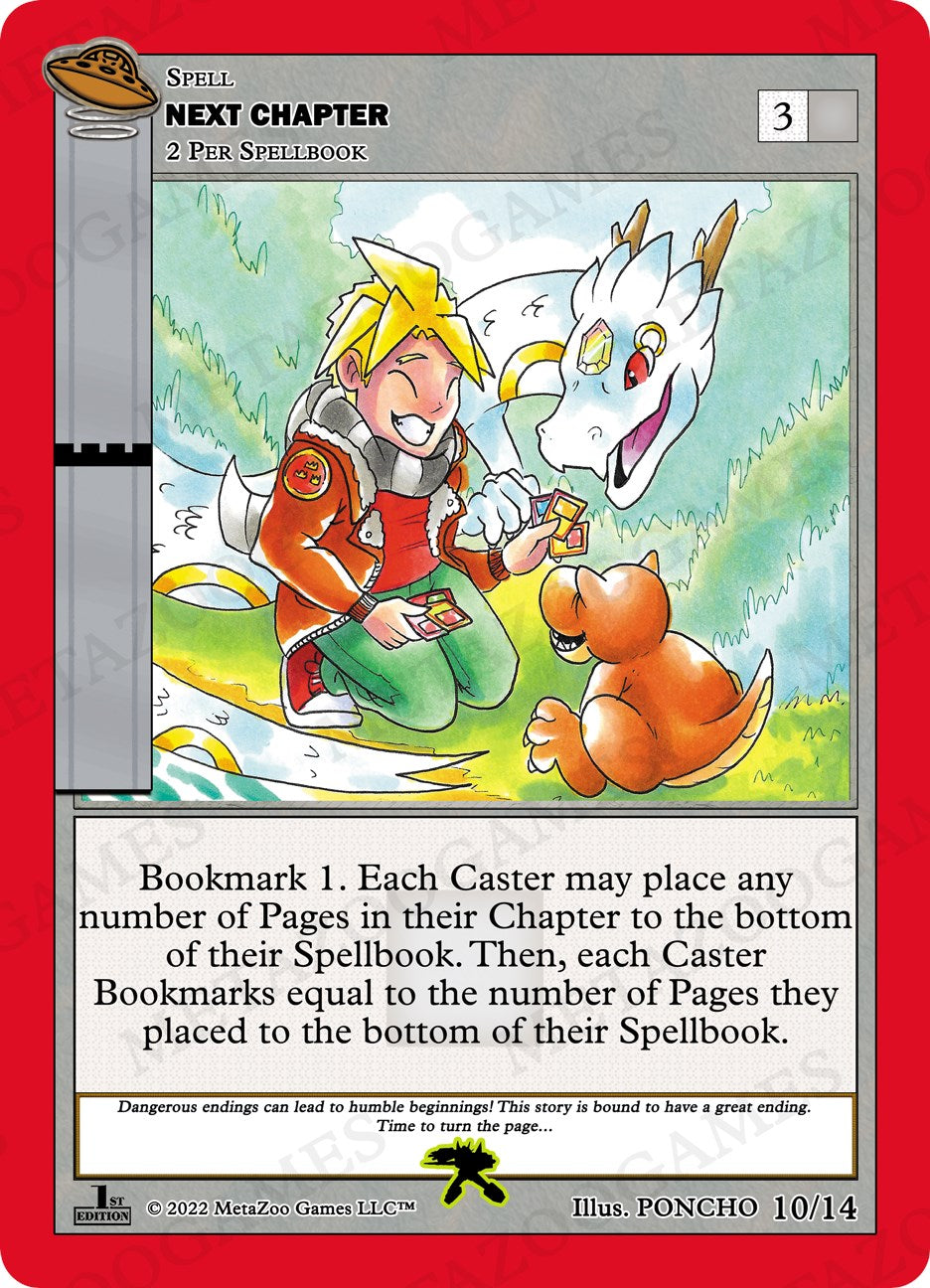 Next Chapter (Black Knight Satellite) [Cryptid Nation: UFO First Edition Tribal Theme Decks] | Total Play