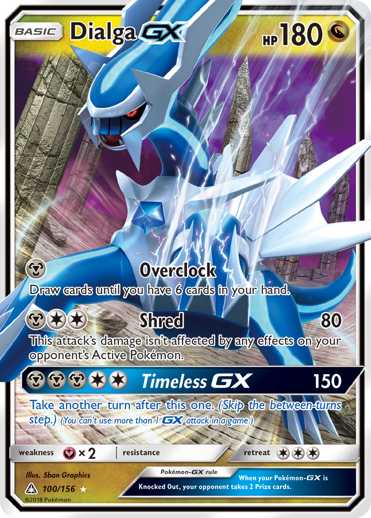 Dialga GX (100/156) [Sun & Moon: Ultra Prism] | Total Play