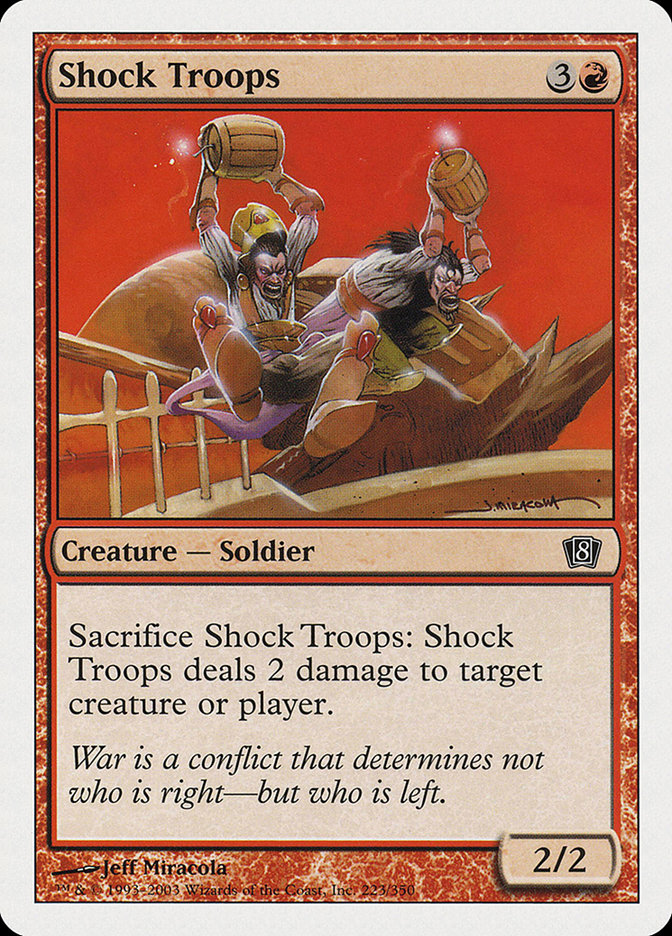 Shock Troops [Eighth Edition] | Total Play