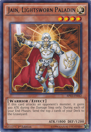 Jain, Lightsworn Paladin [BP03-EN042] Rare | Total Play