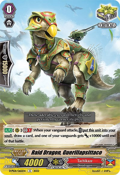 Raid Dragon, Guerillapsittaco (D-PS01/065EN) [P Clan Collection 2022] | Total Play