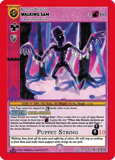 Walking Sam [Cryptid Nation: First Edition] | Total Play