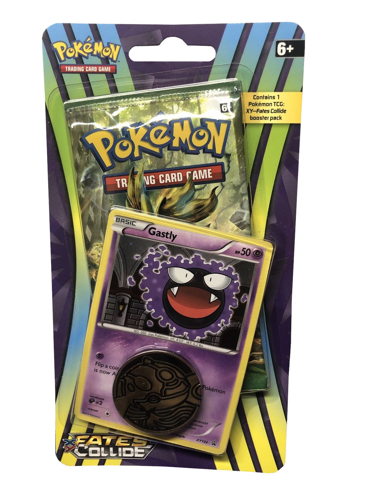 XY: Fates Collide - Single Pack Blister (Gastly) | Total Play