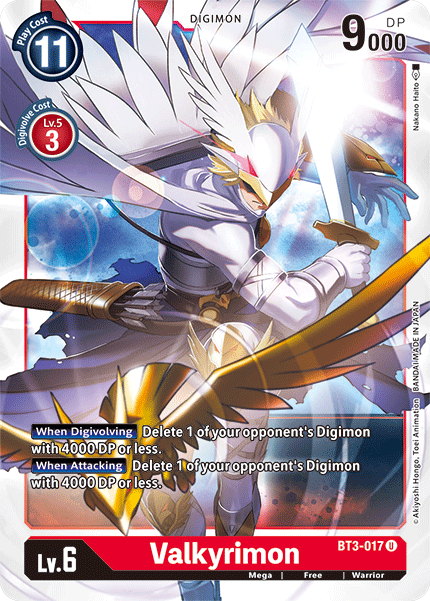 Valkyrimon [BT3-017] [Release Special Booster Ver.1.5] | Total Play