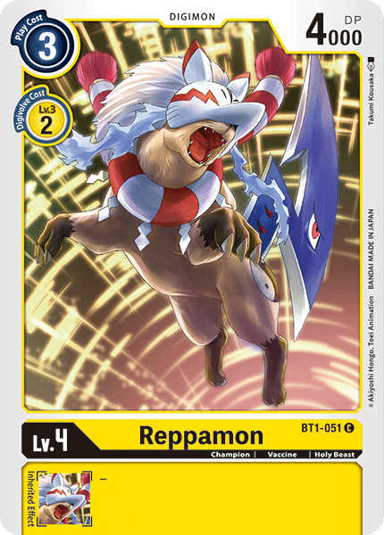 Reppamon [BT1-051] [Release Special Booster Ver.1.0] | Total Play