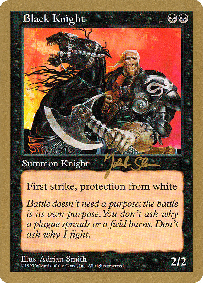 Black Knight (Jakub Slemr) [World Championship Decks 1997] | Total Play