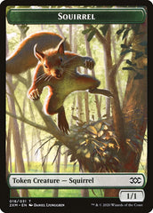 Demon // Squirrel Double-Sided Token [Double Masters Tokens] | Total Play