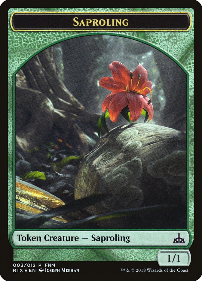 Illusion // Saproling Double-Sided Token [Friday Night Magic 2018] | Total Play