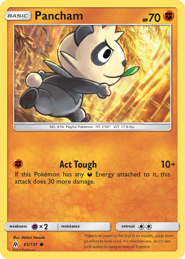 Pancham (65/131) [Sun & Moon: Forbidden Light] | Total Play