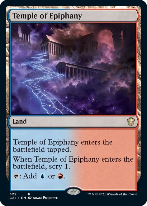 Temple of Epiphany [Commander 2021] | Total Play