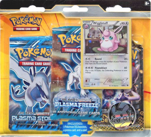 Black & White - 3-Pack Blister (Wigglytuff) (Special Edition) | Total Play