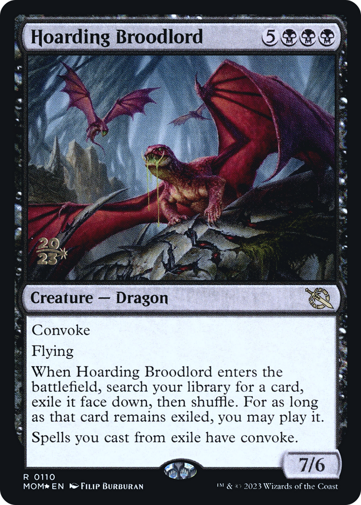 Hoarding Broodlord [March of the Machine Prerelease Promos] | Total Play