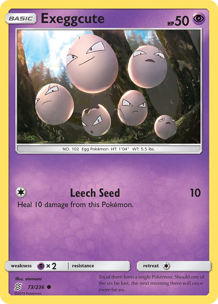 Exeggcute (73/236) [Sun & Moon: Unified Minds] | Total Play