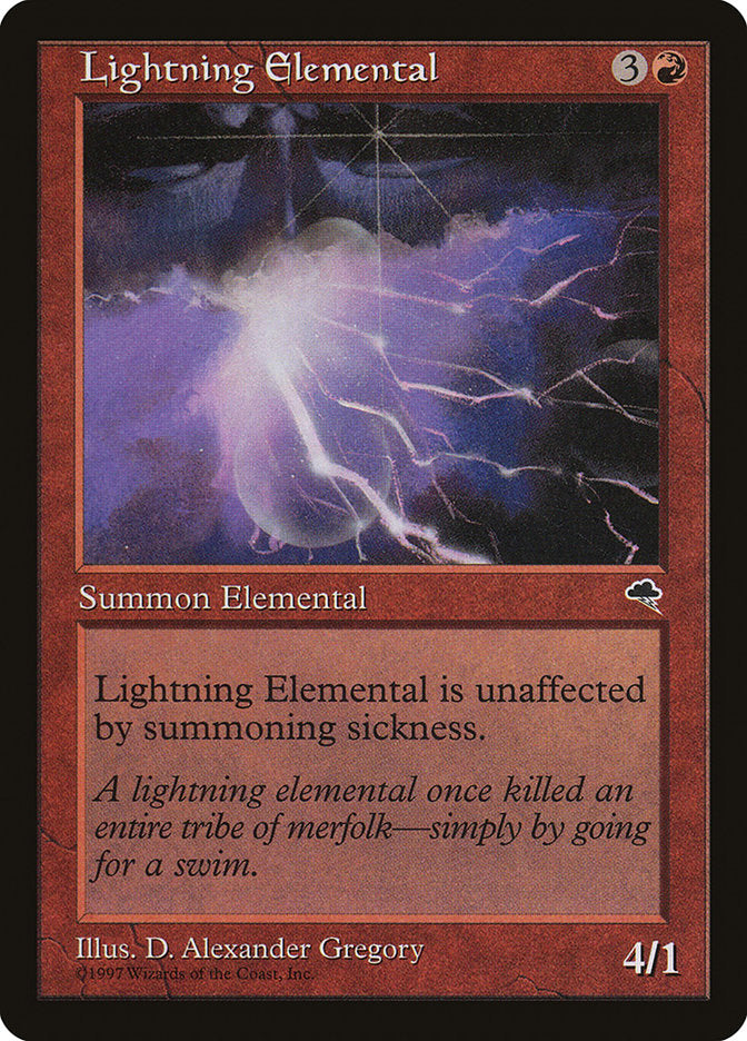 Lightning Elemental [Tempest] | Total Play
