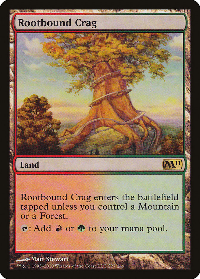 Rootbound Crag [Magic 2011] | Total Play